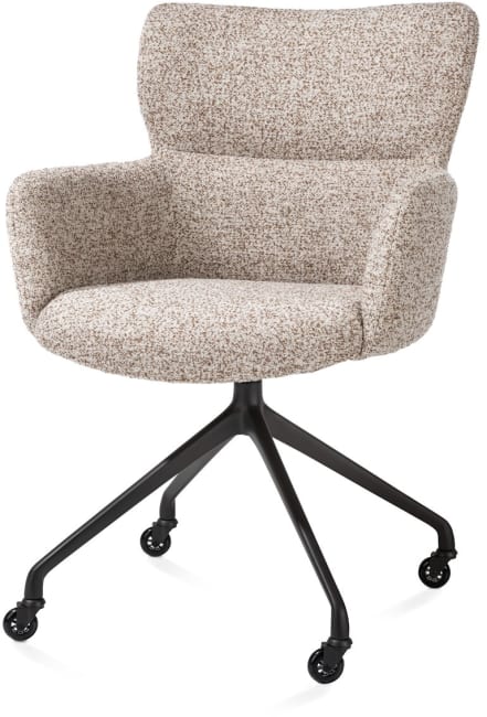 XOOON - Sage - Armlehnstuhl + Rollen - Aluminium Gestell - selected choices