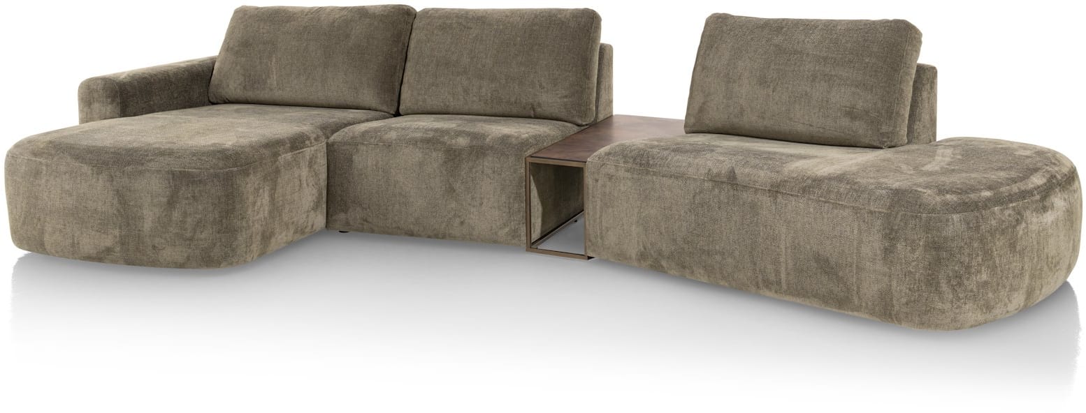 H&H - Venise - Canapés - méridienne gauche