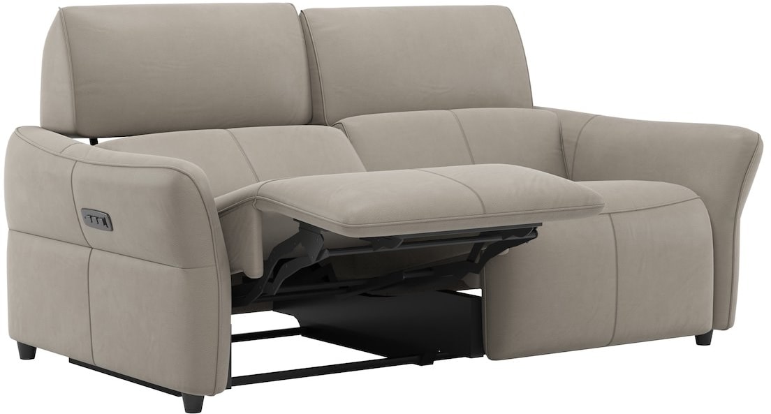 H&H - Mael - Canapés - 2.5-places - réglable électrique à 6 moteurs - ressorts bonell