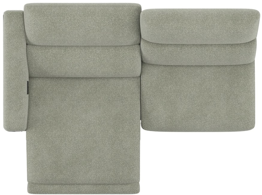 XOOON - Creazzo - Sofas - 3.5-Sitzer Armlehne links - elektrisches Relaxsystem links - 2 Motoren