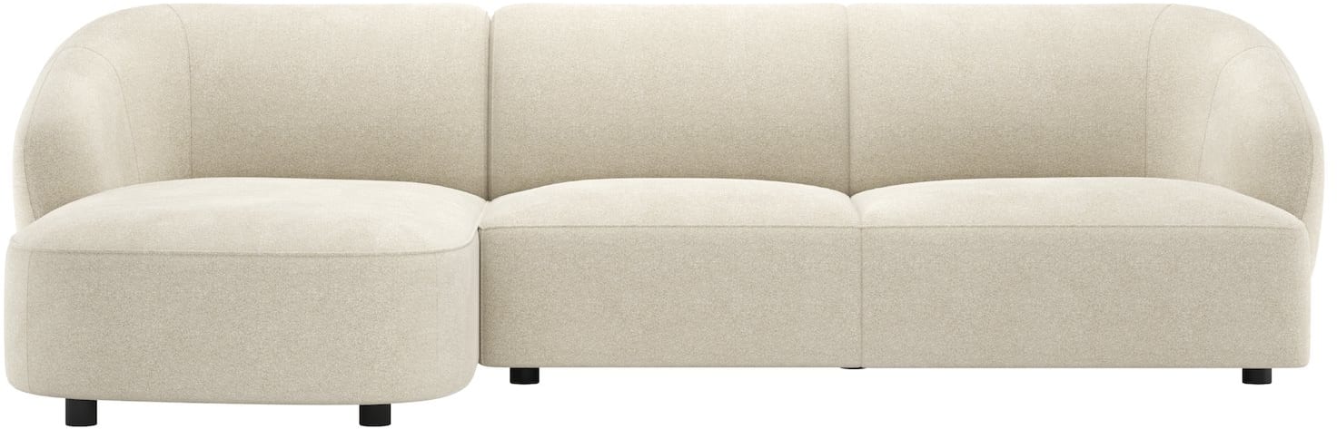 XOOON - Cervo - Salons - Longchair gebogen links - 2,5 zits arm rechts