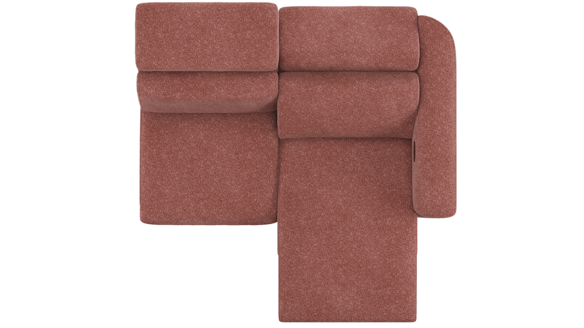 XOOON - Cantello - Canapés - 2-places accoudoir droit