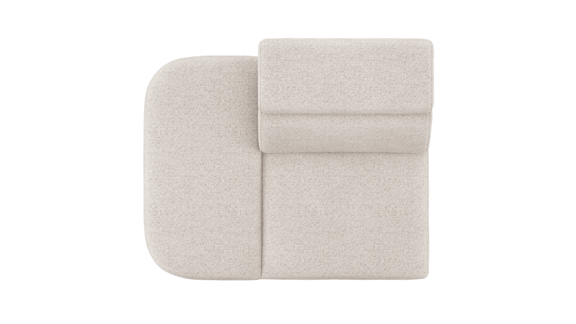 Henders & Hazel - Pertina - Sofas - Ottomane klein - links