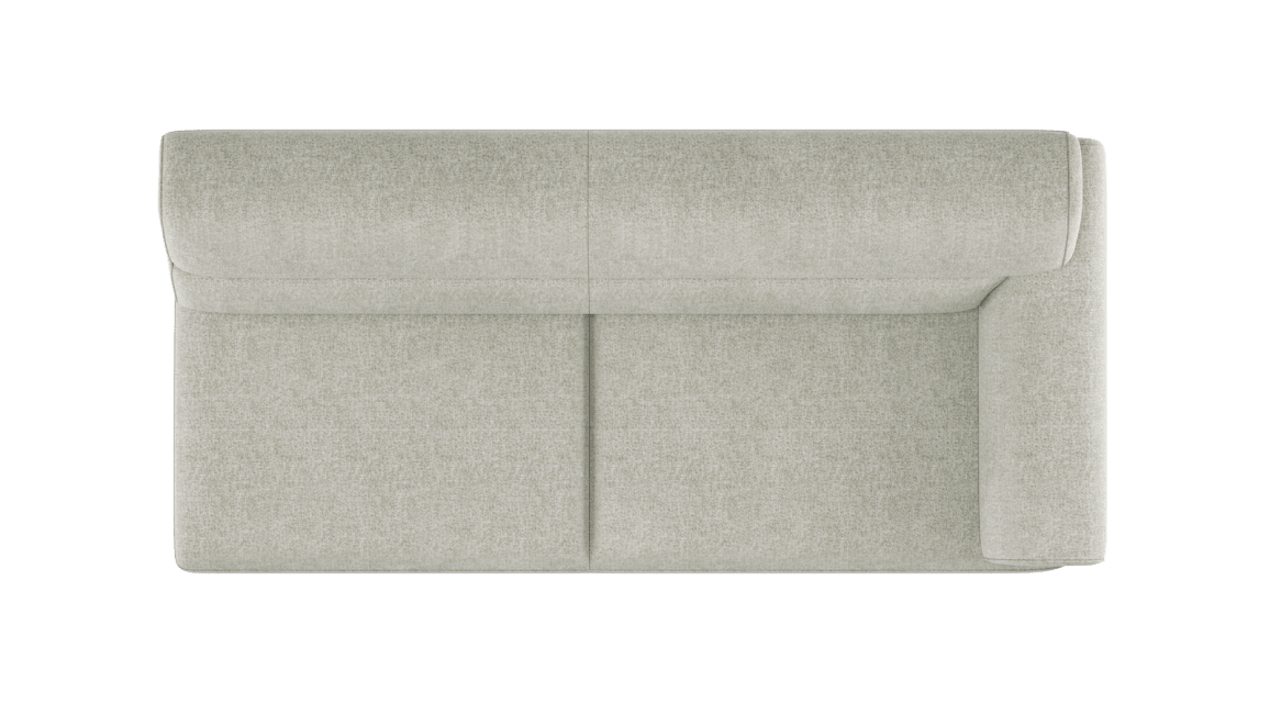 XOOON - Belem - Sofas - 3-Sitzer Armlehne rechts - hoch