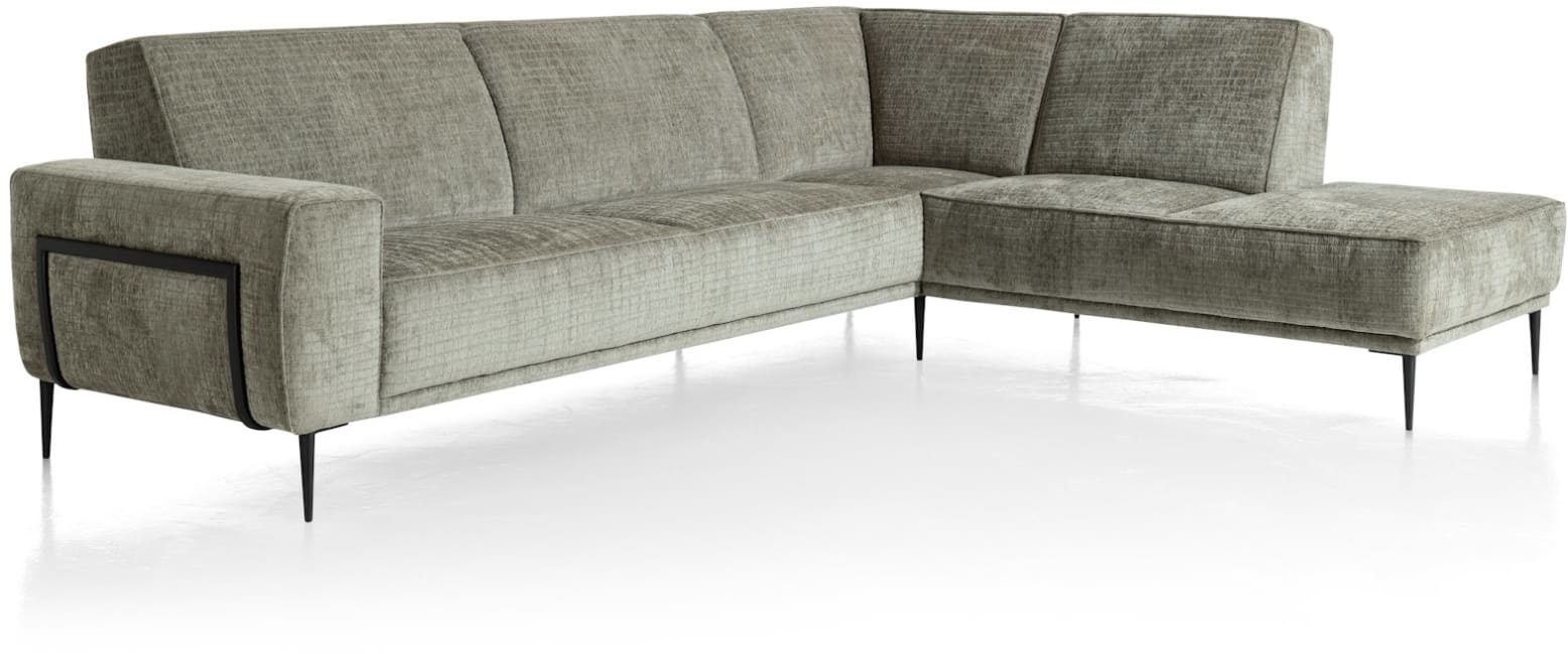 XOOON - Puglia - Sofas - 3 Sitzer Armlehne links - Eckteil - Ottomane klein rechts