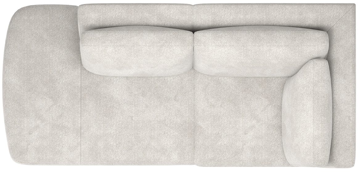 H&H - Venise - Canapés - grande ottomane - gauche