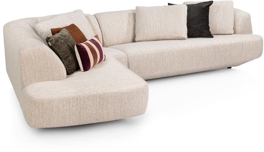 XOOON - Maro - Banken - Ottomane groot links - 2,5 zits arm rechts