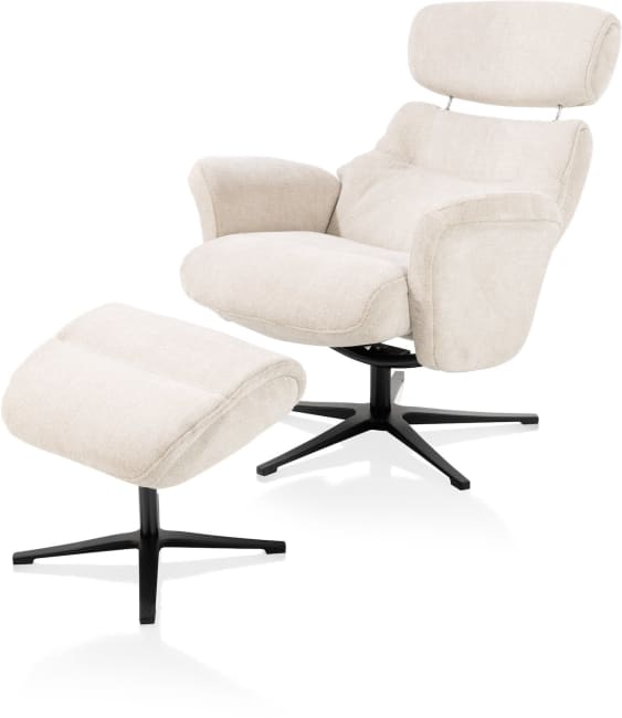 H&H - Mars - fauteuil (incl. pouf)