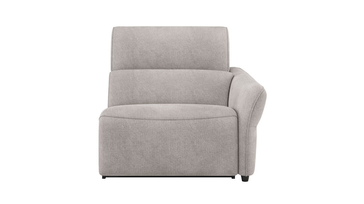 H&H - Maelys - Canapés - 1-place xl accoudoir droit - réglable électrique - 1 x 2 moteurs