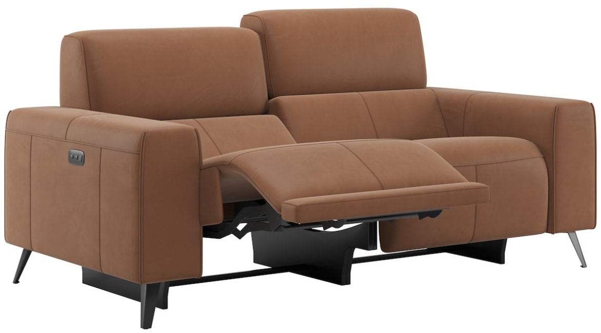 H&H - Cassiopee - Canapés - 2.5-places - réglable électrique à 4 moteurs - ressorts bonell