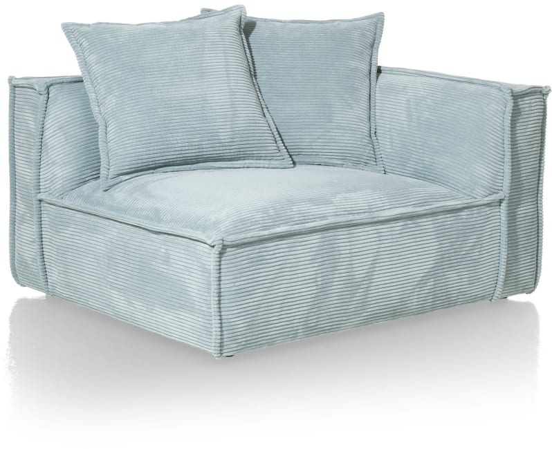 H&H - Rochester - Canapés - 1.5-places accoudoir droit