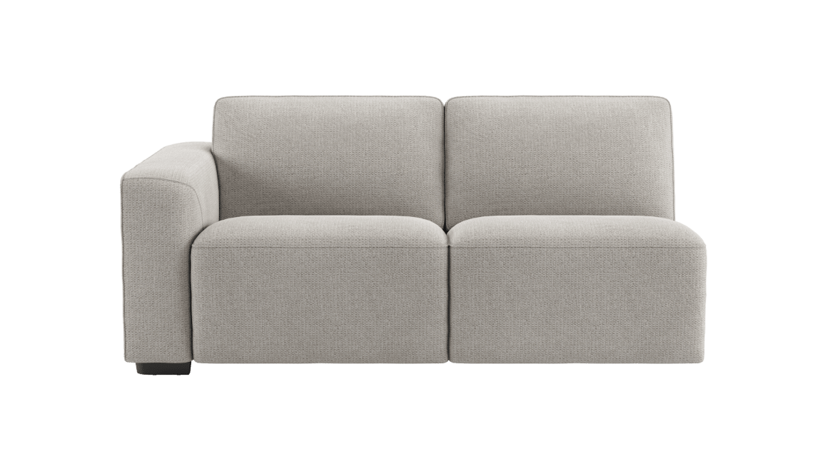 Happy@Home - Babette - Banken - 2.5-zits arm links - electrisch 1 motor + 1 hoofdsteun - bonellvering