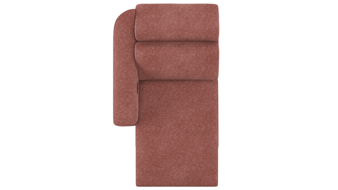 XOOON - Cantello - Canapés - 1-place accoudoir gauche