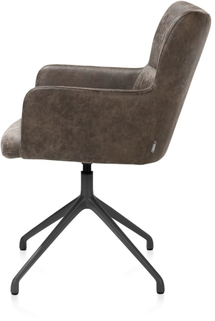 XOOON - Sage - Armlehnstuhl drehbaar - Aluminium Gestell - selected choices