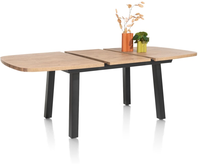 Henders and Hazel - Pavarotti - uitschuiftafel 190 (+ 60) x 110 cm