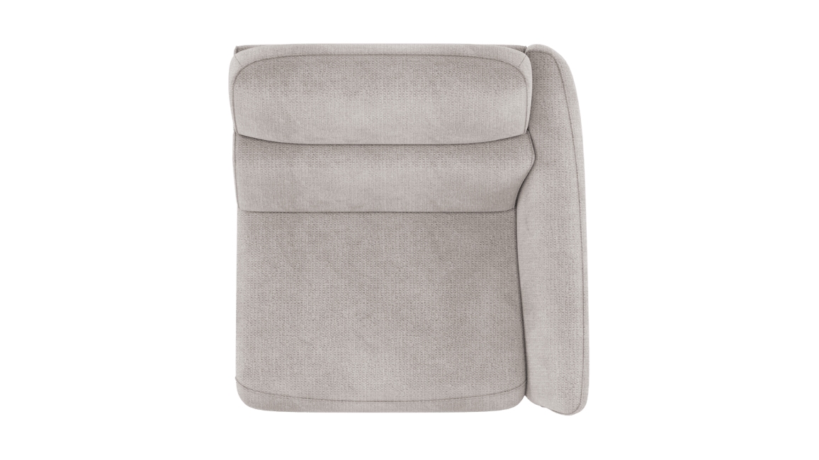 H&H - Maelys - Canapés - 1-place xl accoudoir droit - fixe