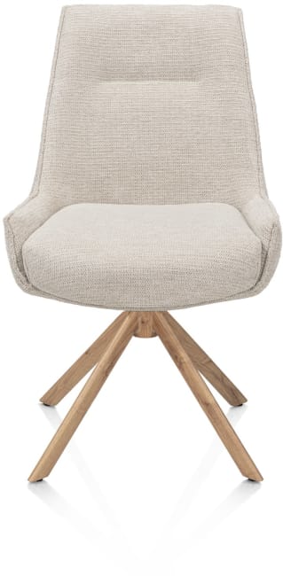 Henders and Hazel - Theo - eetkamerstoel - draaibaar - eikenhout look - pocket