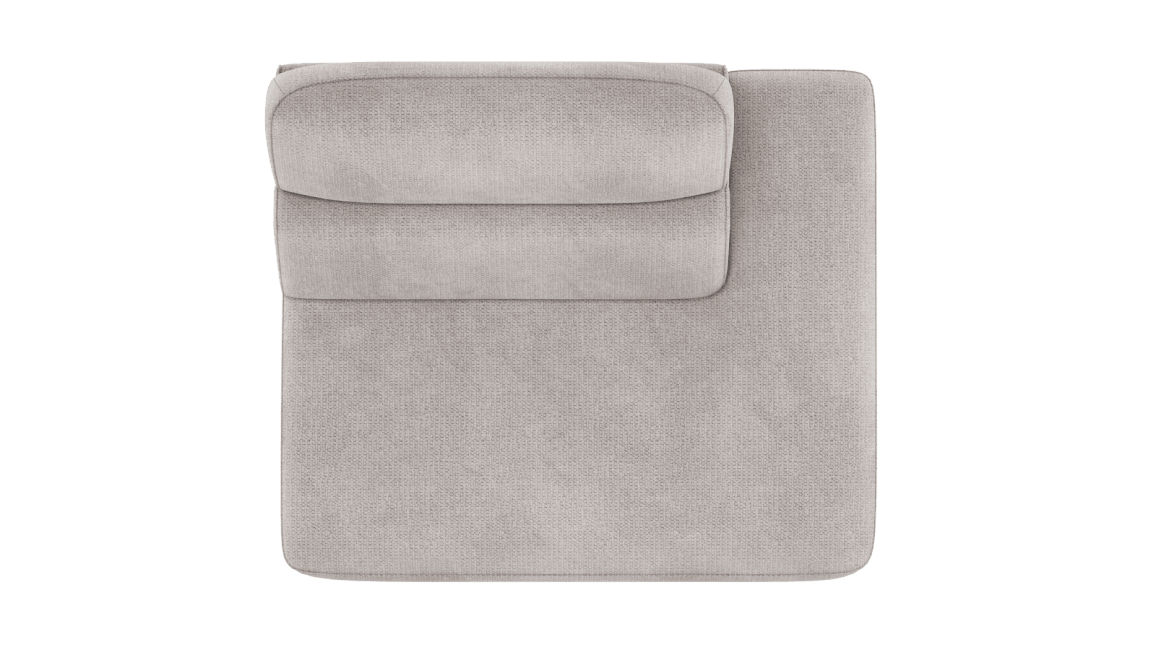 H&H - Maelys - Canapés - petite ottomane - droite