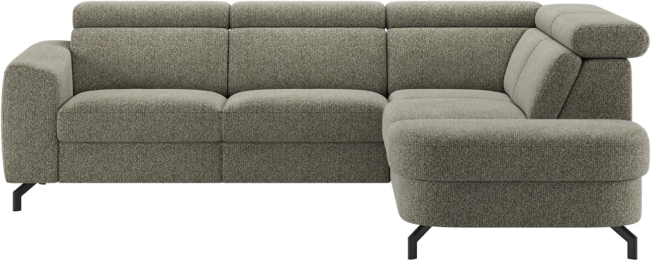 H&H - Bellanita - Canapés - 2,5 places accoudoir gauche - ottomane grand droit