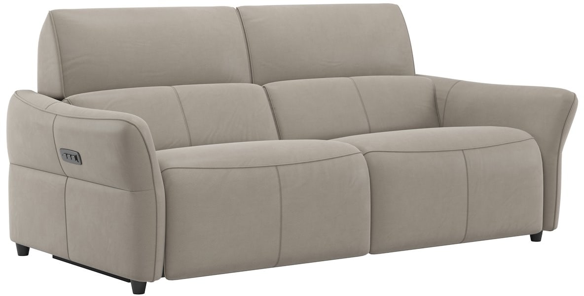 H&H - Mael - Canapés - 3-places - réglable électrique à 6 moteurs - ressorts bonell