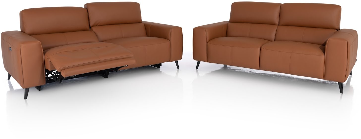 H&H - Cassiopee - Canapés - 3-places - réglable électrique à 4 moteurs - ressorts bonell