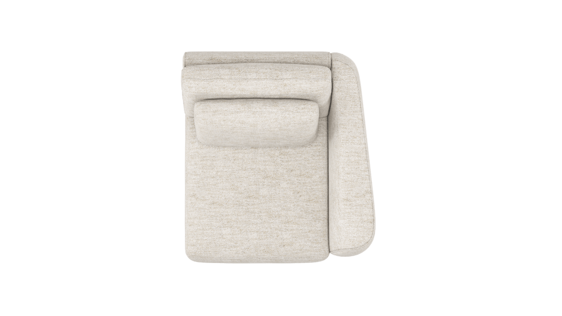 H&H - Burdigala - Canapés - 1-place - petit - accoudoir droit