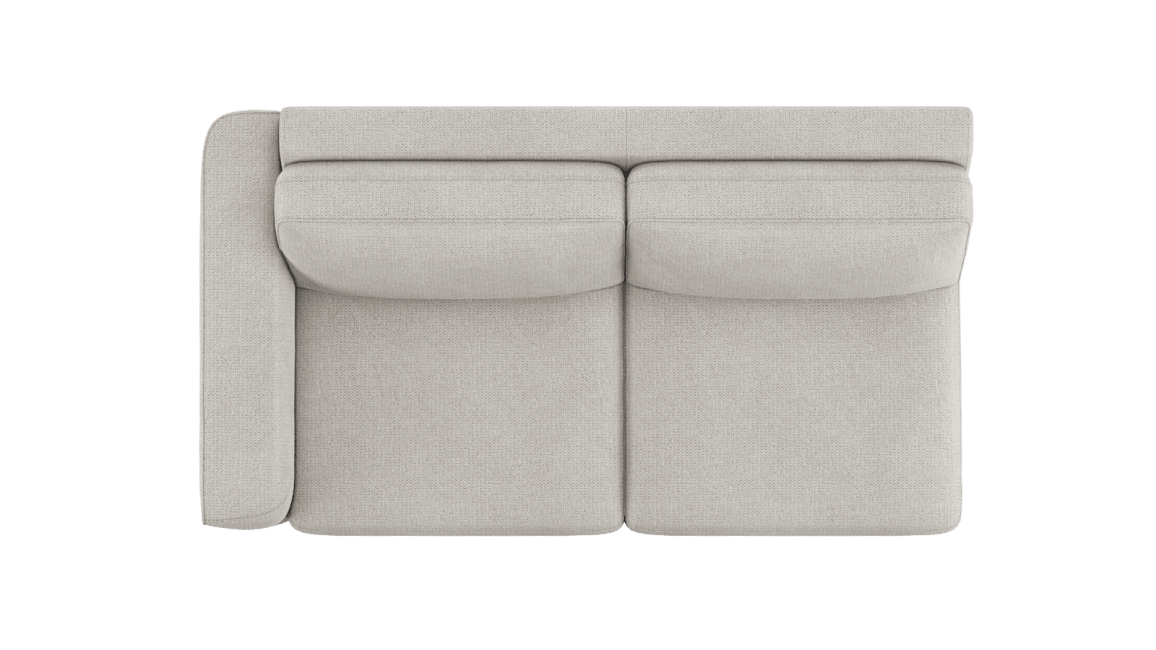 Happy@Home - Babette - Banken - 3-zits arm links - vast - incl. bonellvering