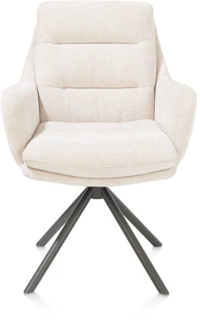 H&H - Sacha - chaise à accoudoirs - pivotante - selected choices