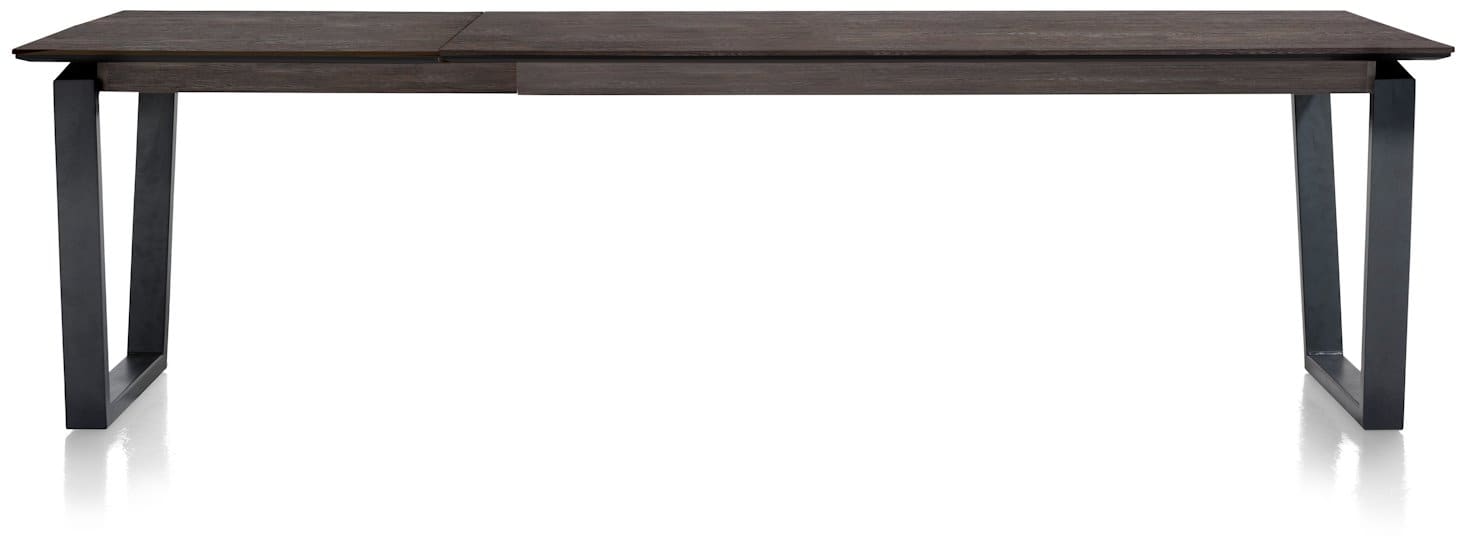 H&H - Vérone - Moderne - table à rallonge 190 (+ 80) x 100 cm