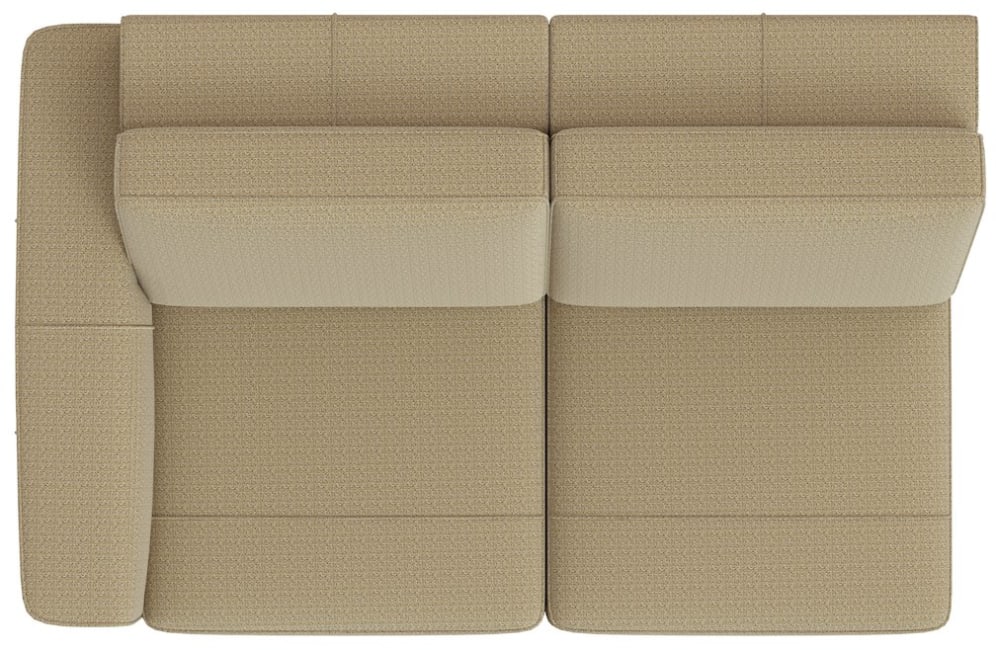 XOOON - Denver - Minimalistisches Design - Sofas - 2-Sitzer Armlehne links