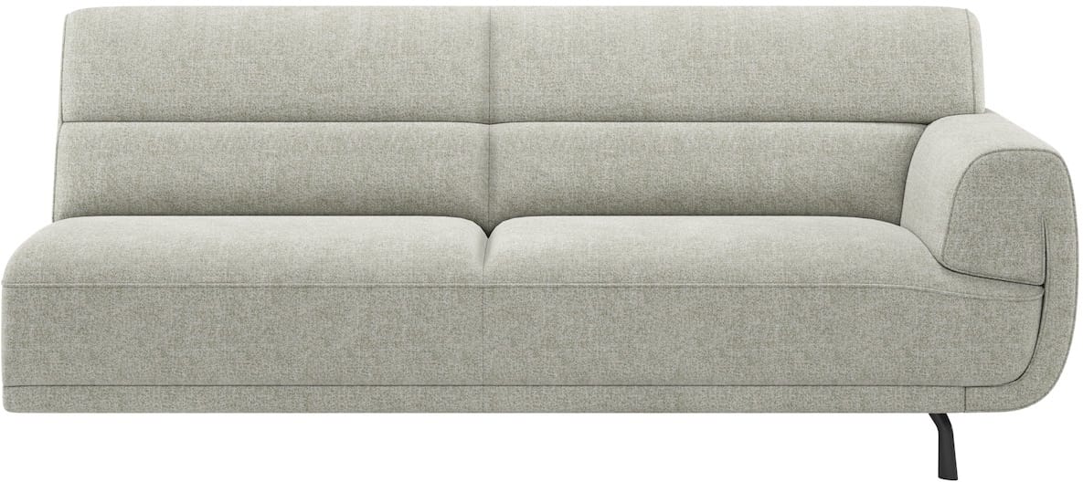 XOOON - Belem - Sofas - 3-Sitzer Armlehne rechts - hoch