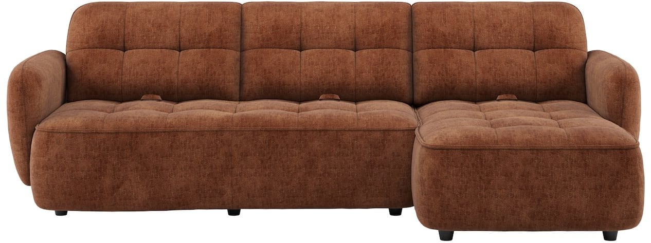 XOOON - Casoli - Sofas - 3 Sitzer Armlehne links verstellbar - Longchair rechts verstellbar