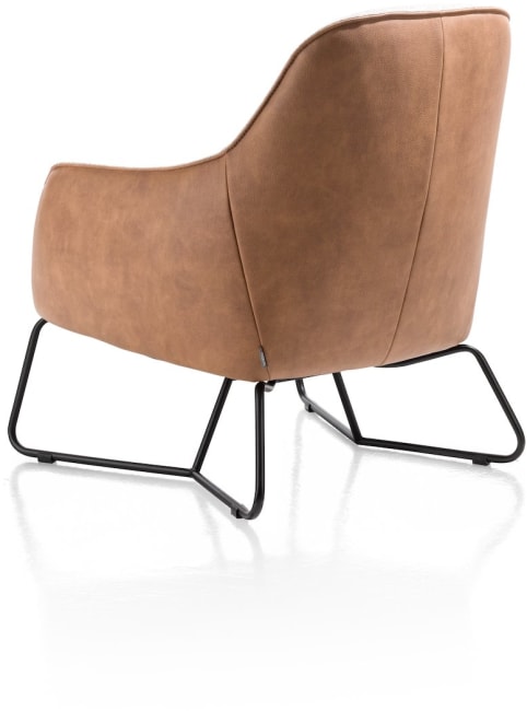 XOOON - Oviedo - Skandinavisches Design - Sessel mit niedriege Rücken