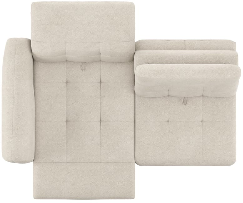 Henders and Hazel - Bologna - Banken - 3-zits - arm links - verstelbare rug - electrisch verstelbare voetsteun