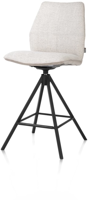 XOOON - Franky - Tresenstuhl - drehbares Metallgestell