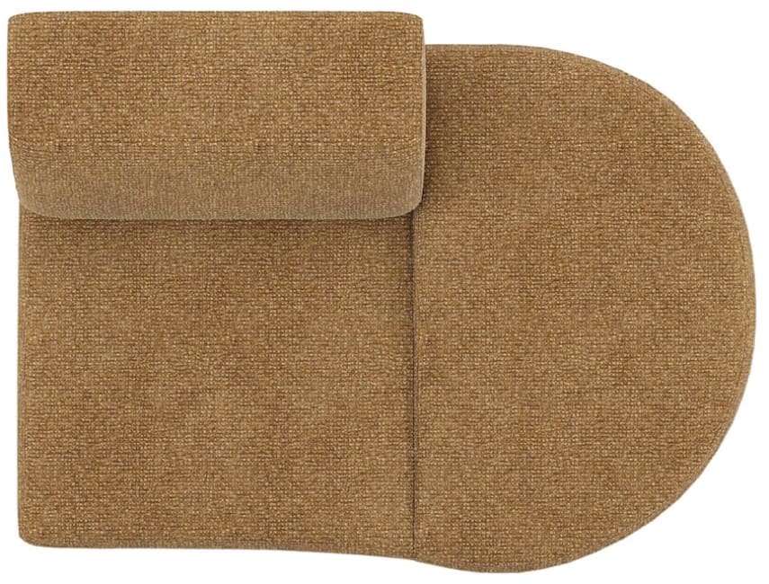 XOOON - Ostuni - Banken - eindelement rond klein rechts