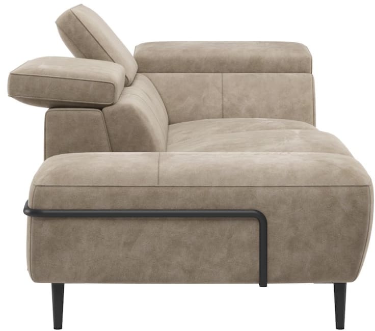 H&H - Cassie - Canapés - grande ottomane - gauche