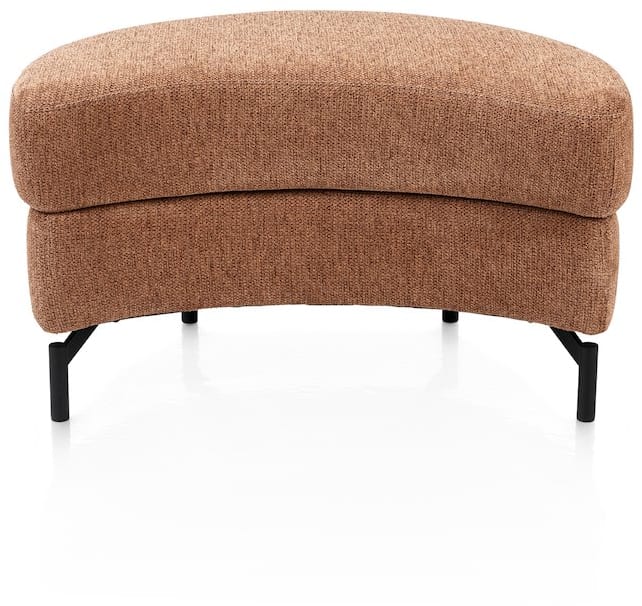 Henders and Hazel - Alcona - Salons - poef/hocker half rond - 80 x 52 cm