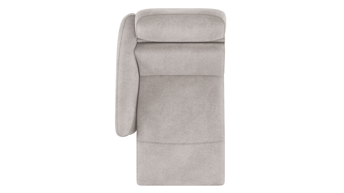 H&H - Maelys - Canapés - 1-place accoudoir gauche - réglable électrique - 1 x 2 moteurs