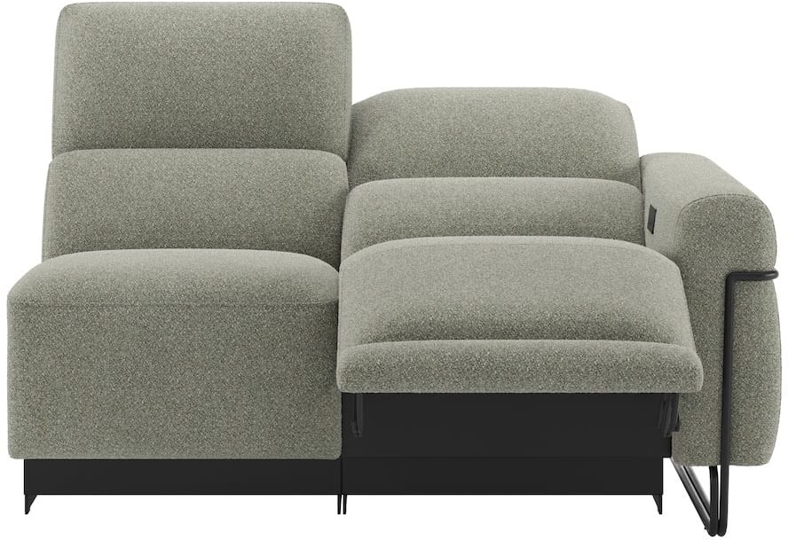 XOOON - Creazzo - Sofas - 2-Sitzer Armlehne rechts - elektrisches Relaxsystem rechts - 2 Motoren