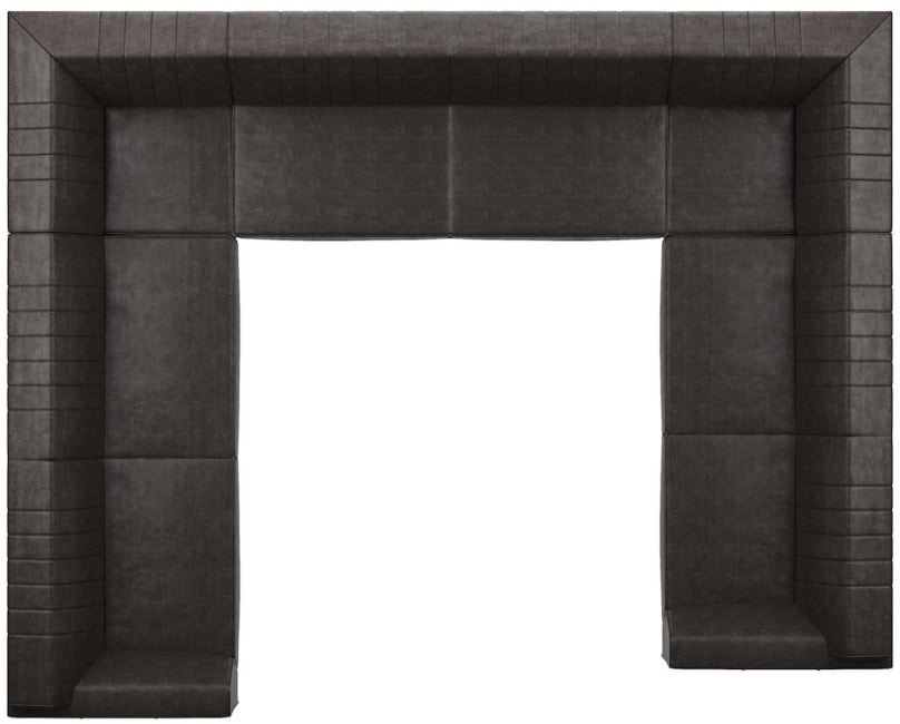 H&H - Olbia - Canapés - 3 places accoudoir gauche - partie d&#39;angle - 3 places sans accoudoirs - partie d&#39;angle - 2,5 places