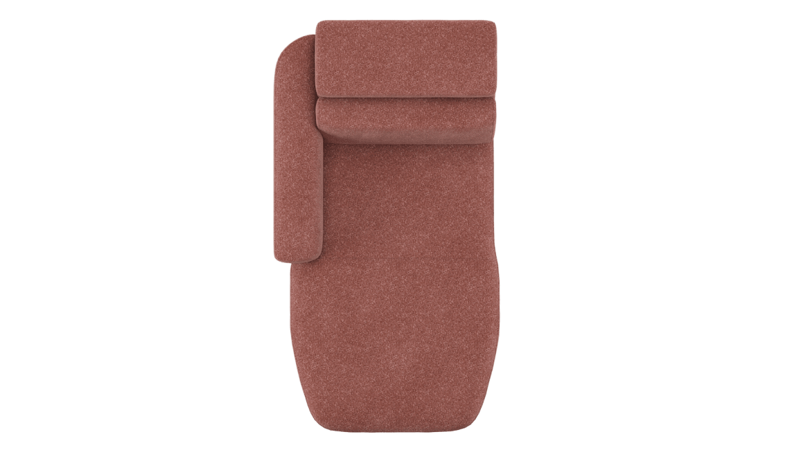 XOOON - Cantello - Canapés - méridienne anguleuse - gauche