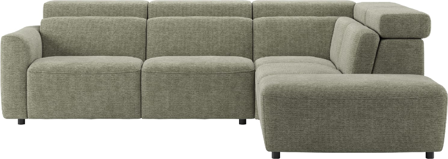 XOOON - Cantello - Sofas - 2,5 Sitzer Armlehne links - Ottomane gross rechts