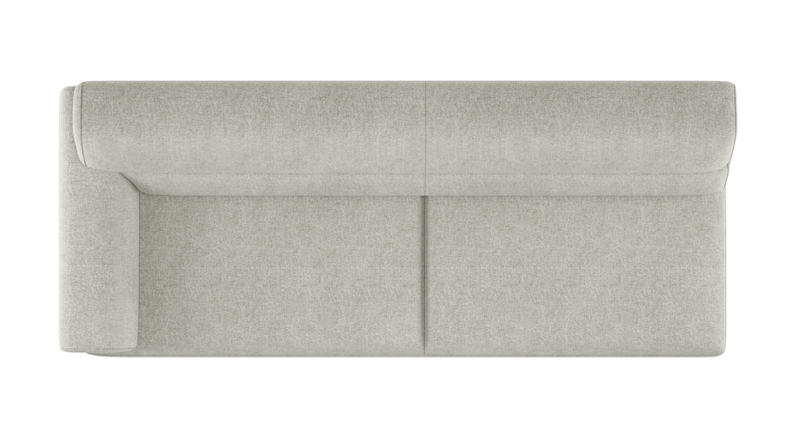 XOOON - Belem - Sofas - 3.5-Sitzer Armlehne links - hoch