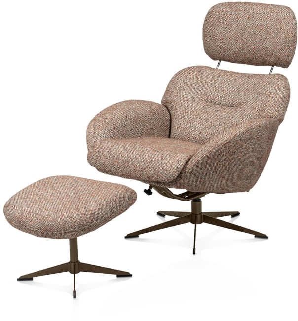XOOON - Stresa - relaxfauteuil met draaifunctie, Selected Choices