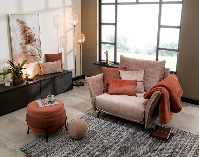 H&H - Modène - Pur - Canapés - 1.5-places