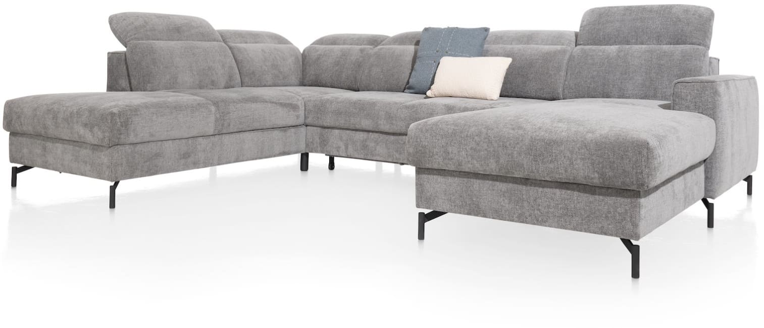 XOOON - Rialto - Sofas - Ottomane links - 2,5 Sitzer ohne Armlehnen - Longchair rechts