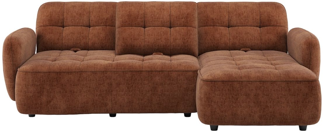 XOOON - Casoli - Sofas - 2,5 Sitzer Armlehne links verstellbar - Longchair rechts verstellbar