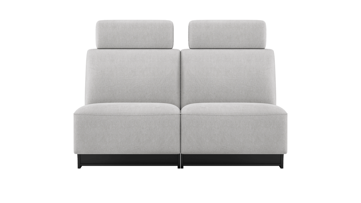 XOOON - Carini - Sofas - 2.5-Sitzer ohne Armlehnen - 2 x elektrisch verstellbar