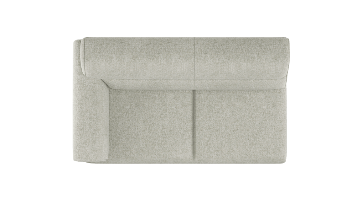 XOOON - Belem - Sofas - 2-Sitzer Armlehne links - hoch